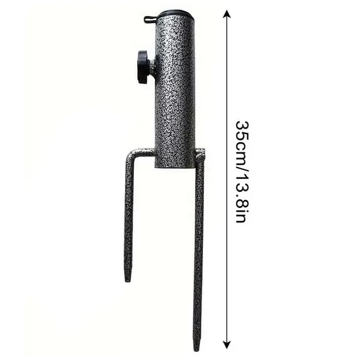 RapDuty-Injecteur de Parapluie Rond Réglable en Fer pour l'Extérieur, Support dans le Sable