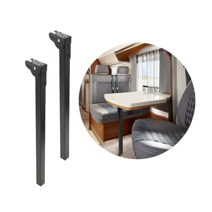 Les pieds de table pliants de 45cm/70cm sont des pieds pliables peu encombrants adaptés aux pieds de