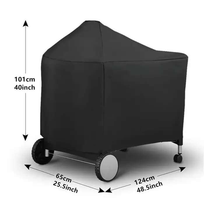 Juste de protection étanche pour barbecue Weber 124, 101x65x7152 cm, accessoires de camping en plein