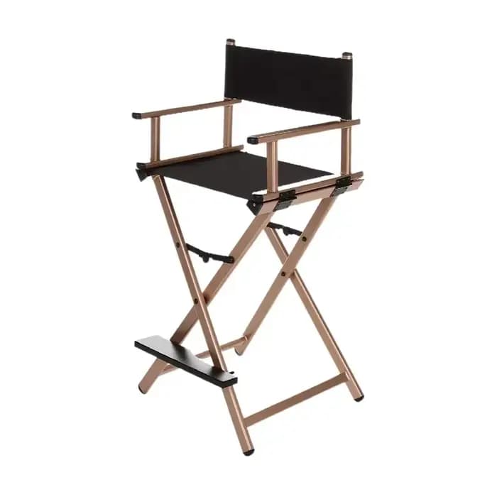 Chaises de plage élégantes en aluminium, cadre de directeur de maquilleur, pliable, léger, Portable,