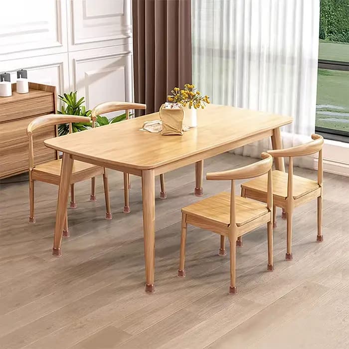 Capuchons de protection antidérapants pour pieds de Table ou de chaise, en feutre, carré, pour meubl