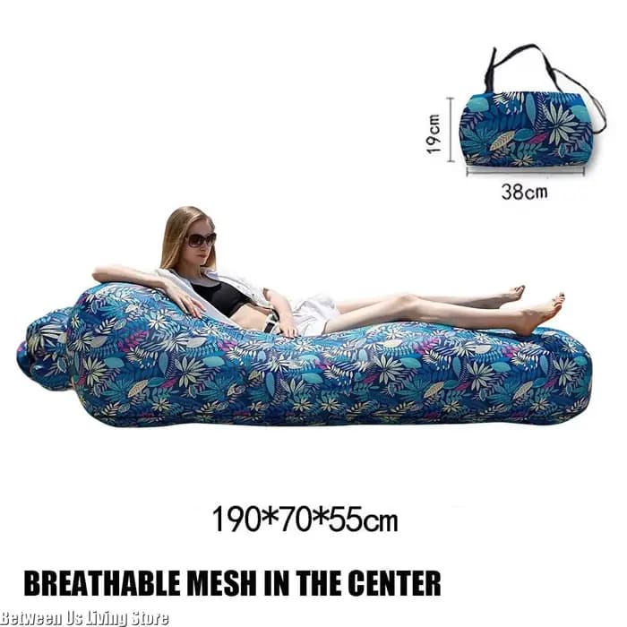 Fauteuil gonflable de luxe, résistant aux perforations, pour le camping en plein air, la plage, la p