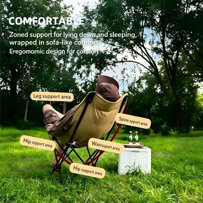 Chaise de camping portable Moon Chair
