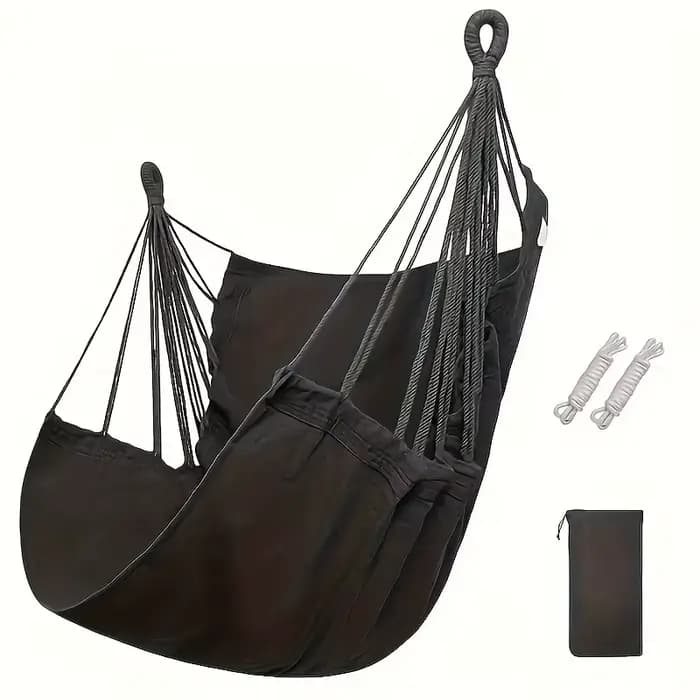 Chaise hamac relaxante et décontractée en tissu