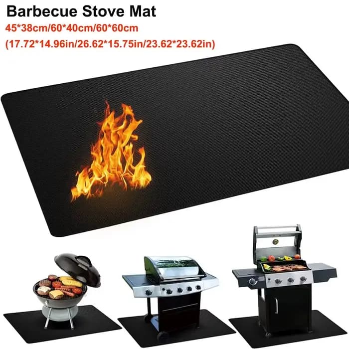 Nouveau Tapis de grils de Barbecue résistant à l'huile
