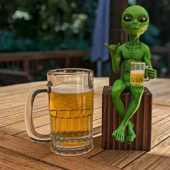 Sculptures et statues de jardin extraterrestre