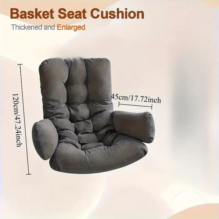 Coussin de chaise à bascule en forme d'œuf pour hamac