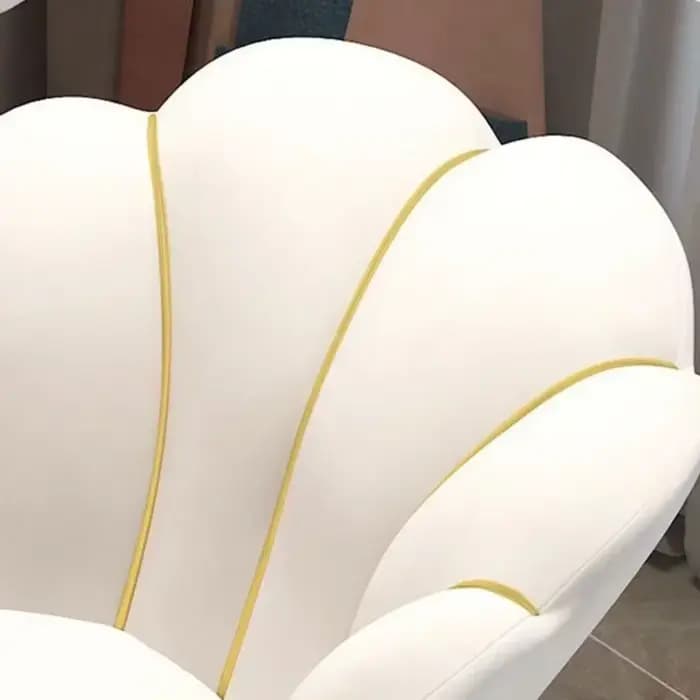 Fauteuil de Styliste Nordique avec Dossier