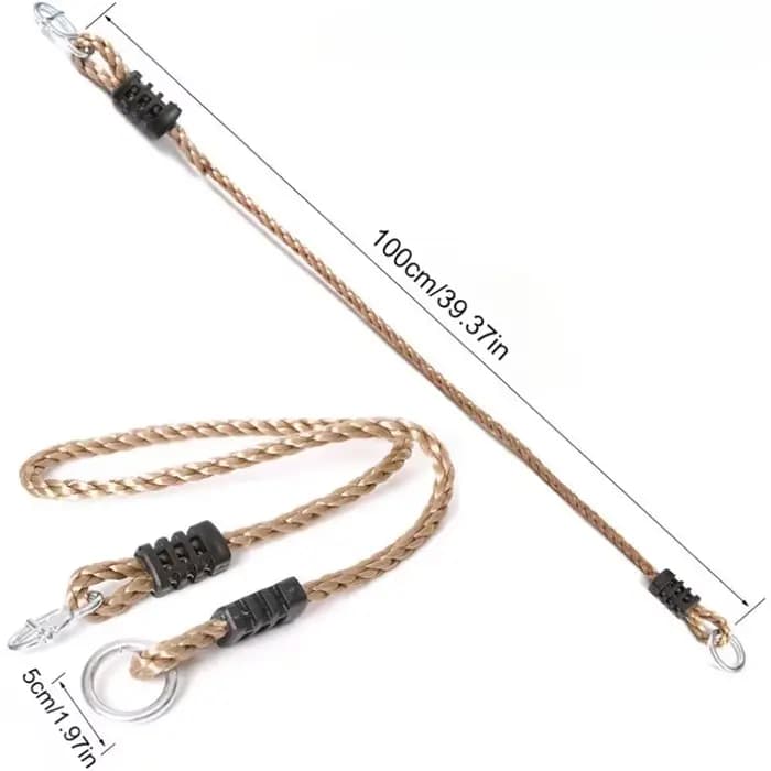 2 cordes réglables en nylon pour hamac