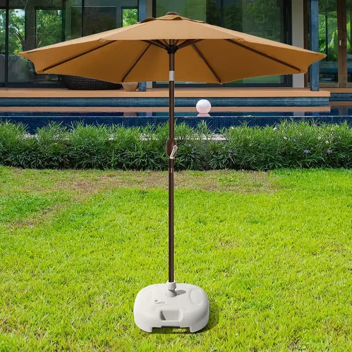 Base de parasol de plage stable à remplir d'eau
