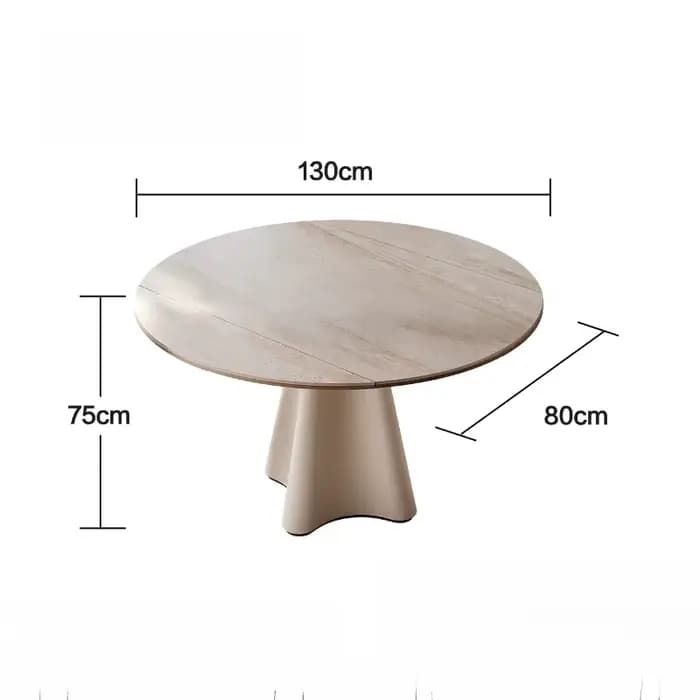 Pieds Table à manger pliante extensible Design moderne