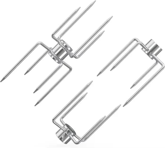 Kit de fourchettes à rôtisserie pour Barbecue