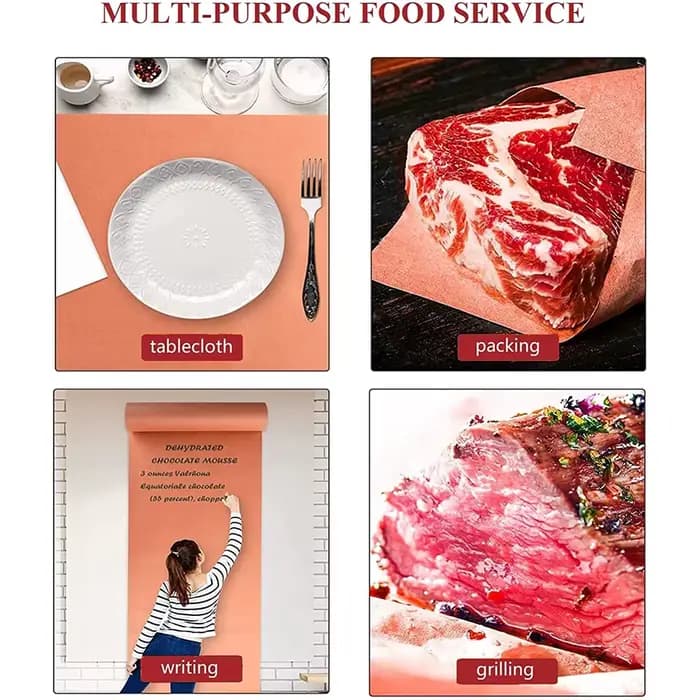Rouleau de papier de boucher pour fumer la viande BBQ