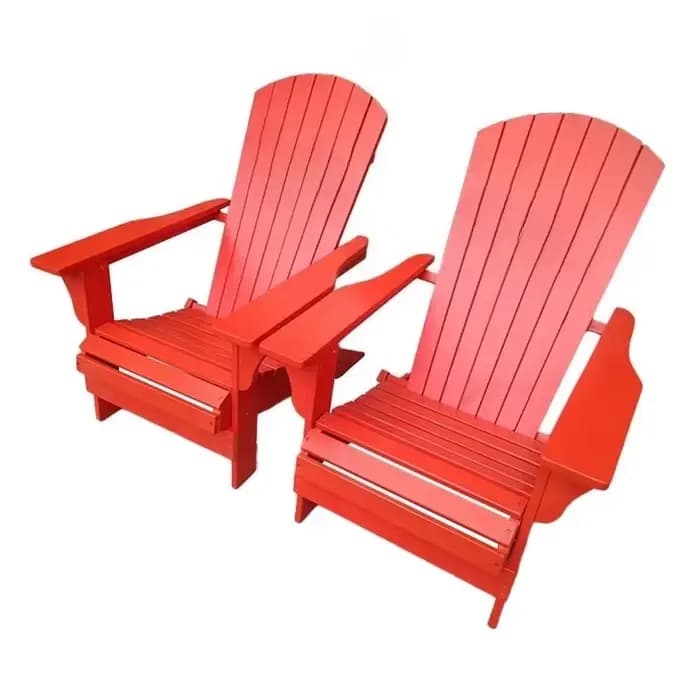 Mobilier d'extérieur Fauteuil en teck Chaise en plastique en résine de jardin