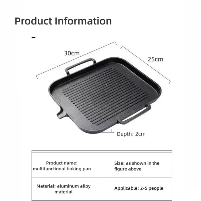 Poêle à Barbecue coréenne pour intérieur et extérieur