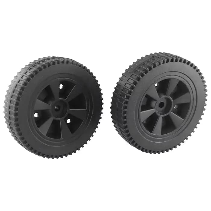 Ensemble de roues de remplacement en plastique pour grillades