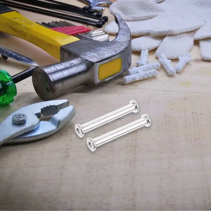 Kit de vis de remplacement pour base de parasol en acier