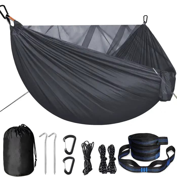 Hamac portable à installation rapide avec moustiquaire