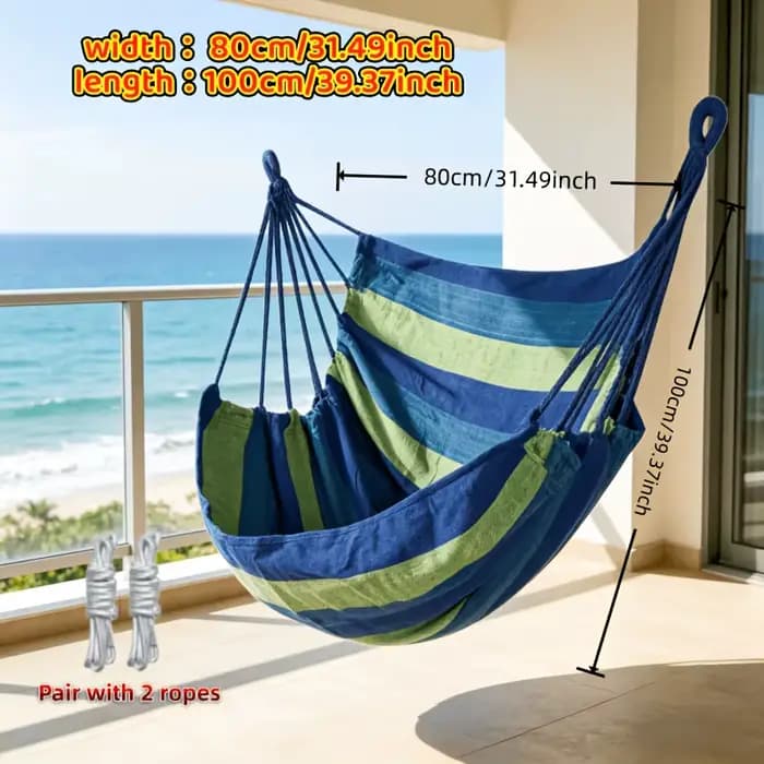 Chaise hamac suspendue confortable et soulageant la pression