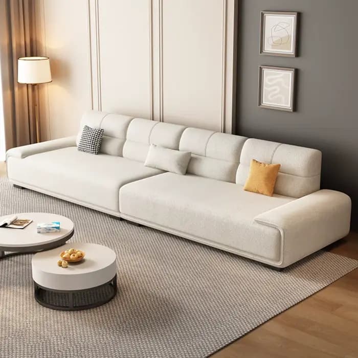 Salon famille canapé Europe Design chaise longue relaxant élégant