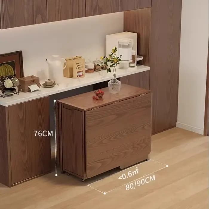 Ensemble de table à manger pliante minimaliste