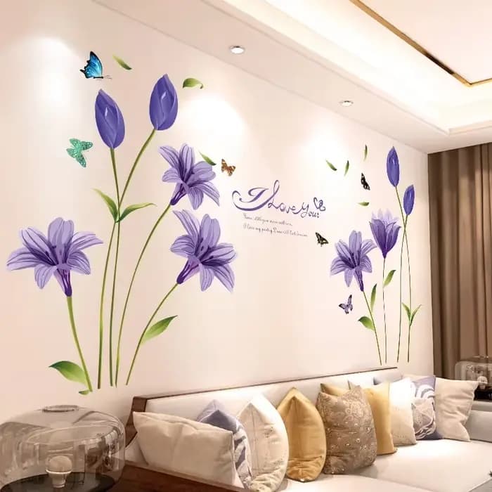 Autocollants muraux chauds pour chambre à coucher, disposition de la pièce, autocollants de salon, décoration murale, papier peint auto-adhésif pour chevet