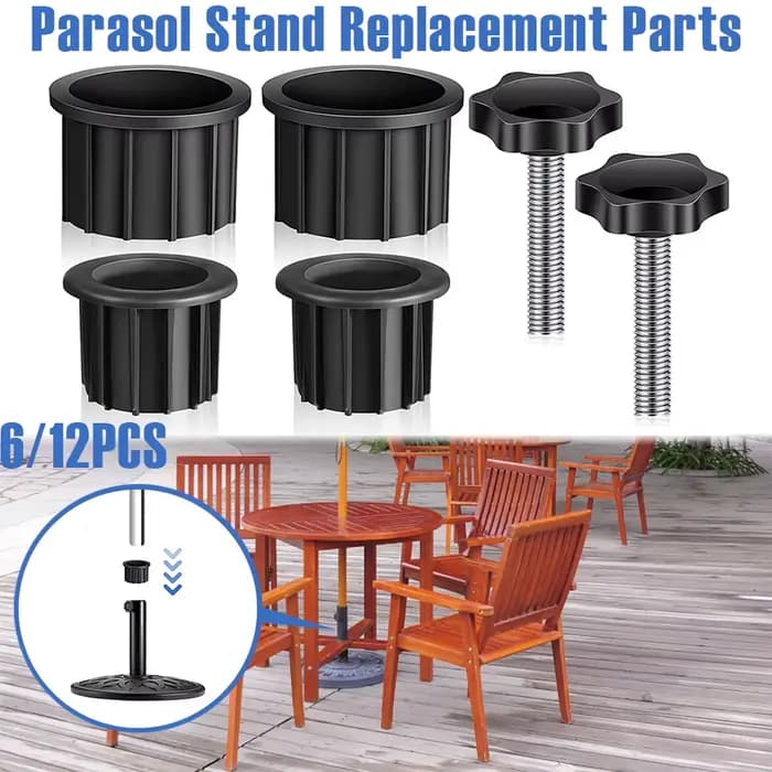 Pièces de base de parapluie en plastique
