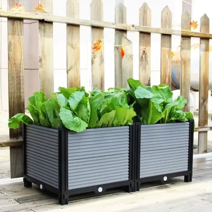 Grand bac de plantation pour légumes
