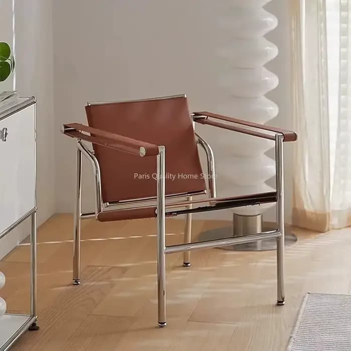 Le Corbusier Style italien canapé simple chaise design Vintage