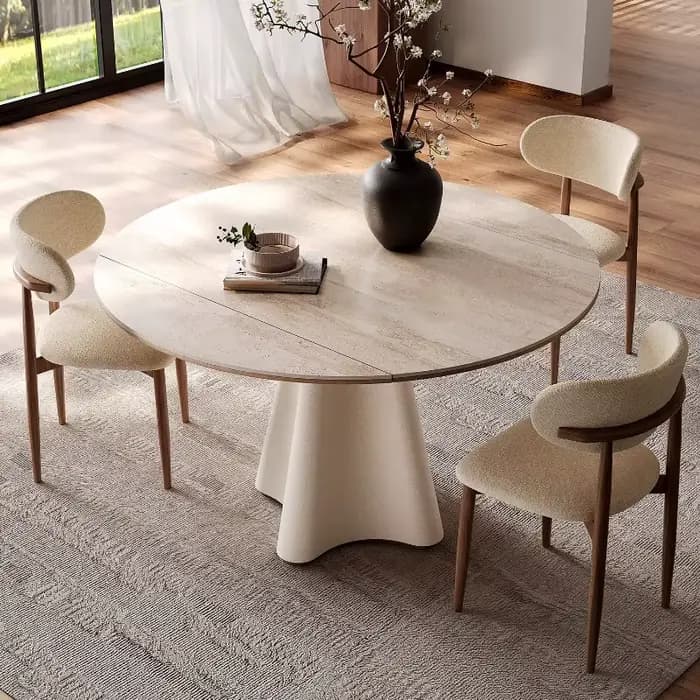 Pieds Table à manger pliante extensible Design moderne