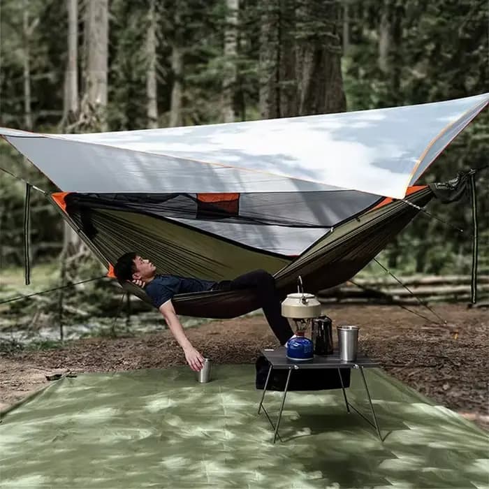 Hamac de Bushcraft avec moustiquaire