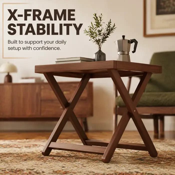 Table d'appoint pliante