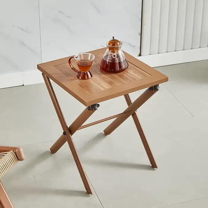 Combinaison table et chaise d'extérieur pour balcon