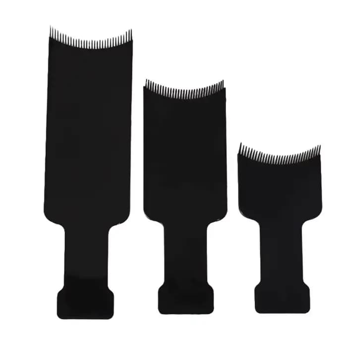 Planche de coloration pour salon avec plaque de mèches et kit de peignes et brosses de coloration professionnels, idéal pour les tâches de coloration des coiffeurs