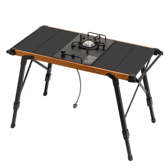 Pied Bistro Table extérieure Salon minimaliste pelouse