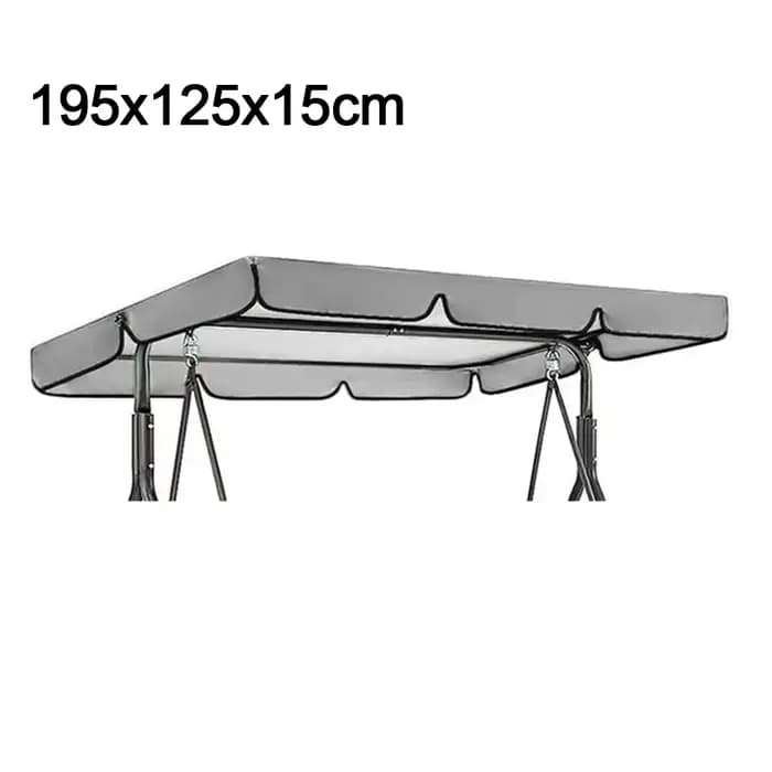 Auvent de remplacement pour siège de balançoire de jardin