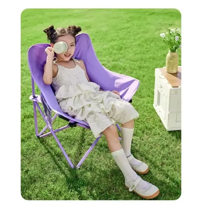Chaise Moon, chaise pliante d'extérieur