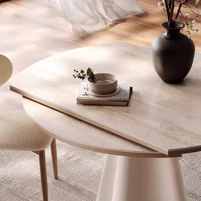 Pieds Table à manger pliante extensible Design moderne