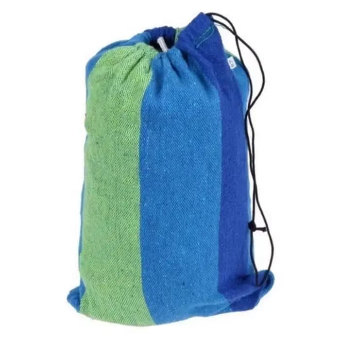 Fauteuil hamac confortable pour dortoir, chaise suspendue de jardin à rayures colorées et épaisses avec sac de rangement, siège de balançoire de jardin en corde de coton