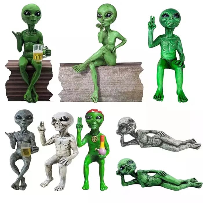 Sculptures et statues de jardin extraterrestre