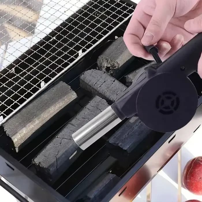 Ventilateur de Barbecue souffleur d'air démarreur de feu rapide manivelle manuelle Portable pour pique-nique en plein