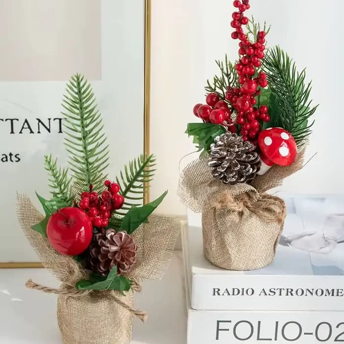 Plantes artificielles Fleurs Accueil Salon Festival Extérieur Jardin De Mariage Décor Arbre De Noël Couronne D'empotage BRICOLAGE Cadeau Art Mur