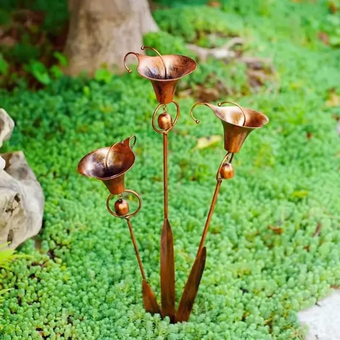 Piquets de jardin décoratifs en forme de cloche