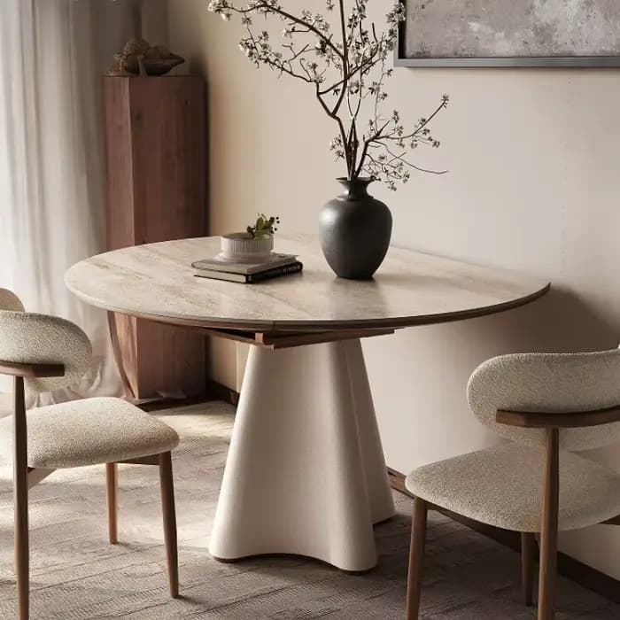 Pieds Table à manger pliante extensible Design moderne