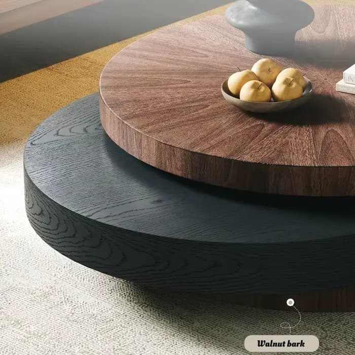 Table basse de salon, table d'appoint de style farmhouse