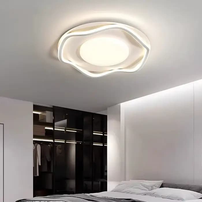Lustre LED moderne, design minimaliste, pour chambre à coucher, salle à manger, salon, couloir, décoration, appareil électroménager