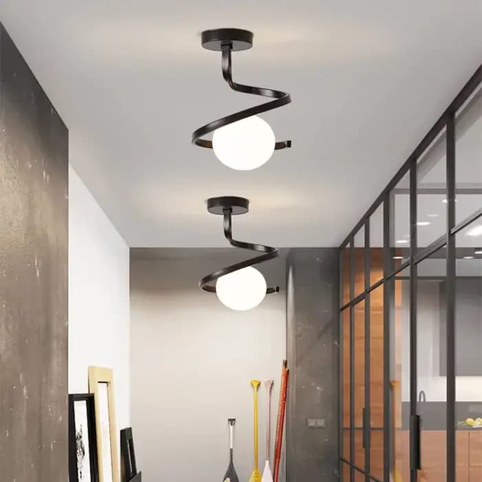 Plafonniers LED éclairage intérieur décor de chambre chambre salon Table à manger étude vestiaire couloir plafonnier nordique