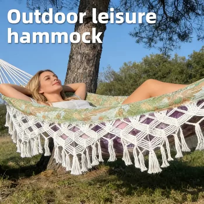 Les nouveaux hamacs à franges de style bohème