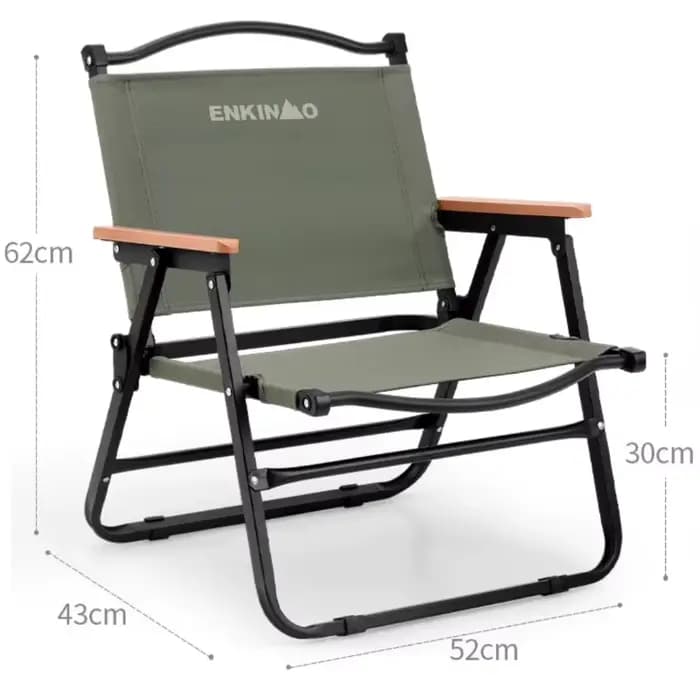 Chaise pliante extérieure noire fauteuils de Patio compacts
