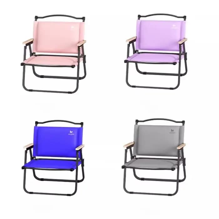 Chaises de plage de jardin violettes